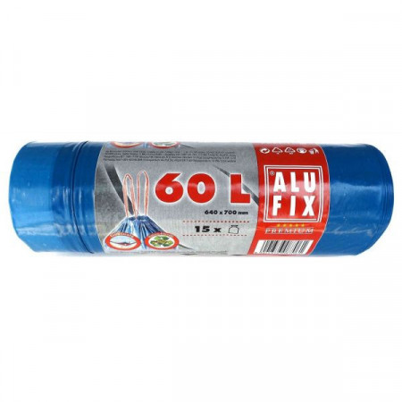 Alufix Premium Saci Menajeri 60L 15bucati