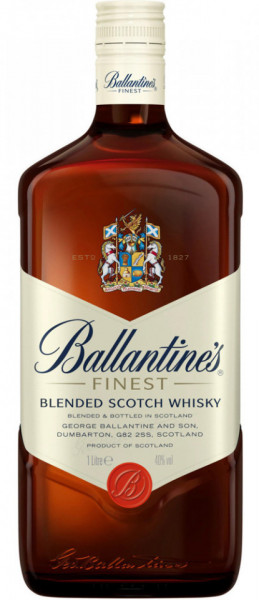Ballantine’s Finest Whisky 40% Alcool 1L