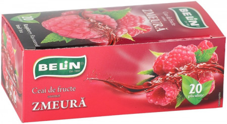 Belin Ceai de Fructe cu Zmeura 20plicuri x 2g