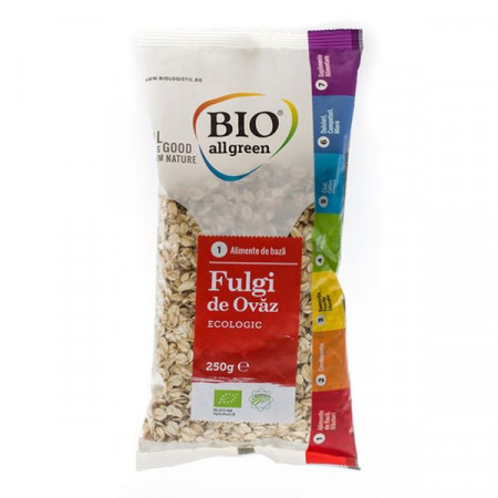 Bioallgreen Fulgi de Ovaz Ecologic 250g