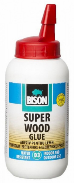 Bison Adeziv pentru Lemn Rezistent la Apa Super Wood 250g