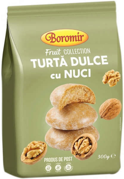 Boromir Turta Dulce cu Nuca 300g