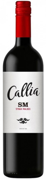 Callia Syrah Malbec Vin Rosu Sec 13.5% Alcool 750ml