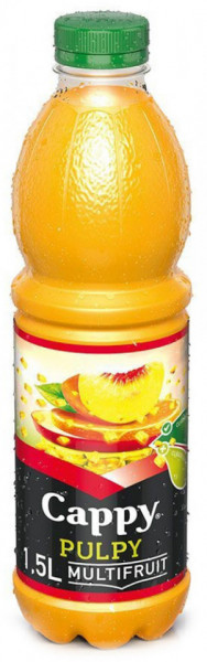 Cappy Pulpy Bautura Racoritoare Necarbogazoasa cu Mix de Fructe 1.5L