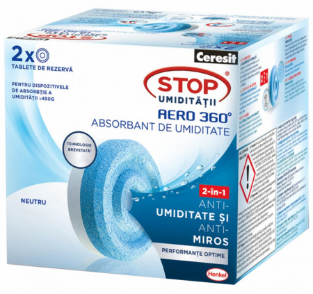 Ceresit Rezerve pentru Absorbant de Umiditate 2x450g