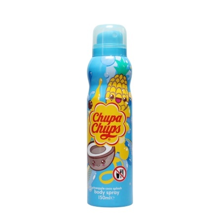 Chupa Chups Deodorant Spray 150ml Pineapple Coco Splash