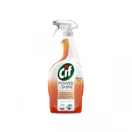 Cif Spray Degresant pentru Bucatarie Power & Shine 750ml