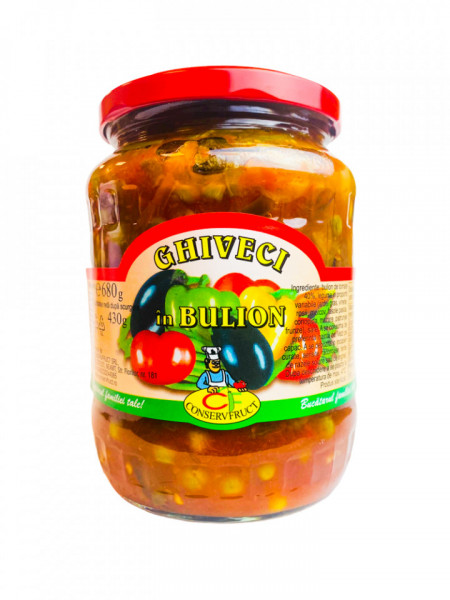 Conservfruct Ghiveci In Bulion 680g