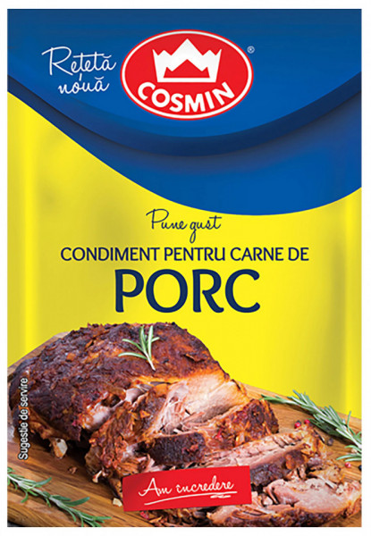 Cosmin Condiment pentru Carne de Porc 20g