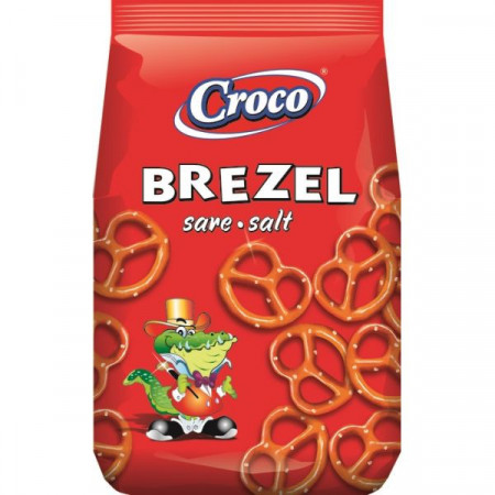 Croco Brezel Covrigei cu Sare 80g