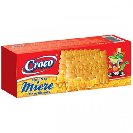 Croco Petit Beurre Biscuiti cu Miere 100g