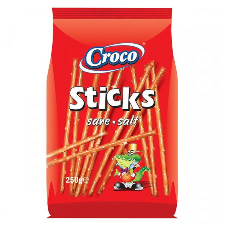 Croco Sticks cu Sare 250g