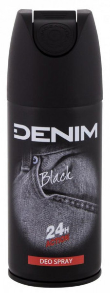 Denim Black Deodorant Spray 150ml