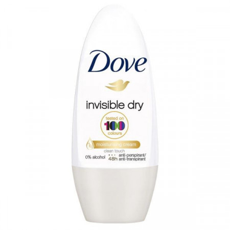 Dove Invisible Dry Deodorant Roll-On 50ml