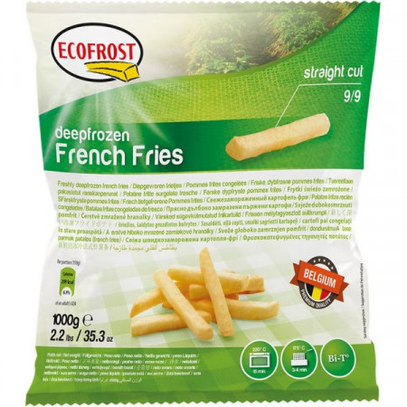 Eco Frost Cartofi French Fries Deepfrozen 1kg