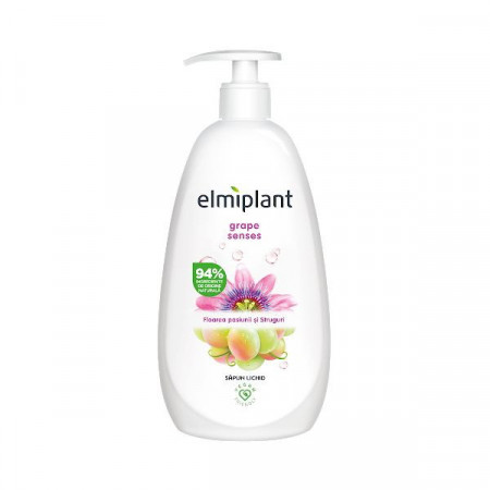 Elmiplant Floarea Pasiunii&Struguri Sapun Crema 500ml