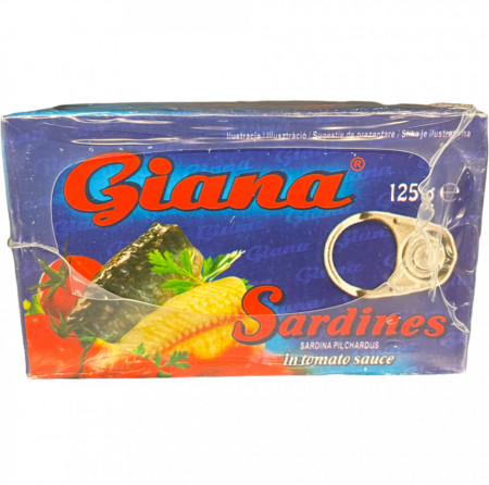 Giana Sardine in Sos Tomat 125g Pachet 4+1