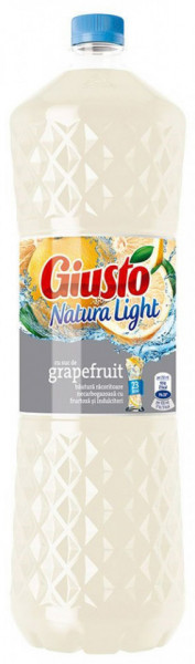 Giusto Natura Light Bautura Racoritoare Necarbogazoasa cu Suc de Grapefruit 2L