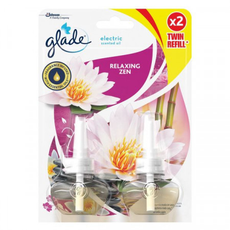 Glade Relaxing Zen Odorizant Electric 2bucati x 20ml