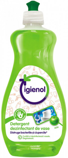 Igienol Detergent Dezinfectant pentru Vase cu Aroma de Mar 500ml