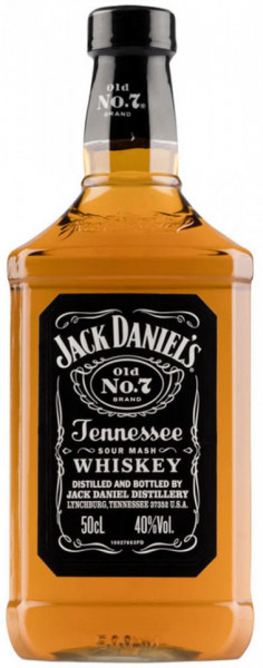 Jack Daniel's Tennessee Whiskey 40% Alcool 500ml