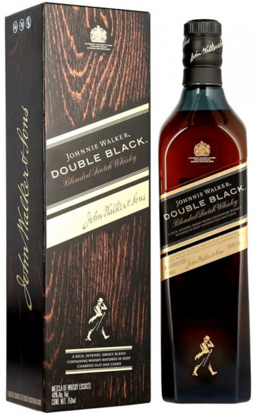 Johnnie Walker Double Black Whisky Scotian 40% Alcool 700ml