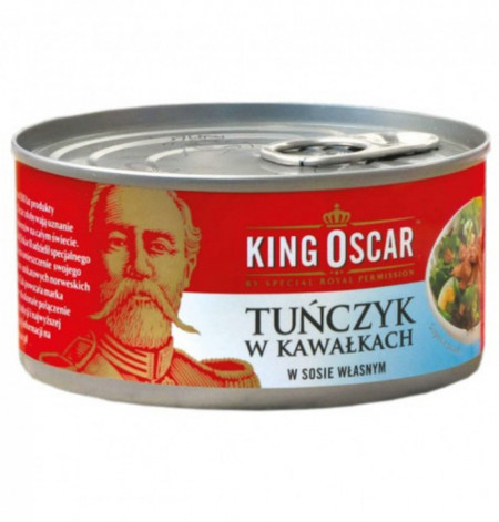 King Oscar Ton Dungat Bucati in Suc Propriu 170g