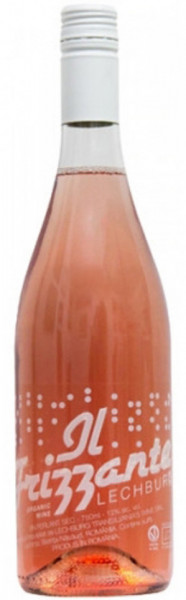 Lechburg Frizzante Organic Wine Vin Petiant Rose Sec 11.5% Alcool 750ml