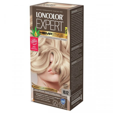 Loncolor Expert Oil Fusion Hempstyle Vopsea de Par Nr.10.12 Blond Suprem Perlat