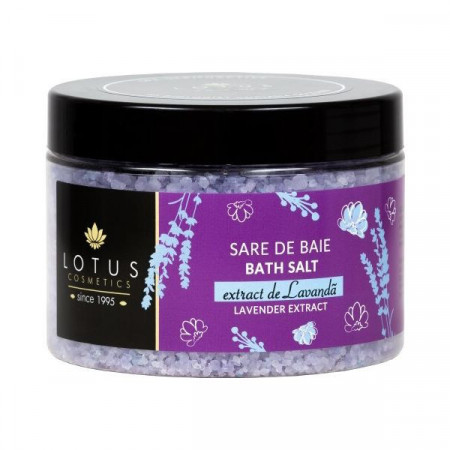 Lotus Sare de Baie cu Extract de Lavanda 600g