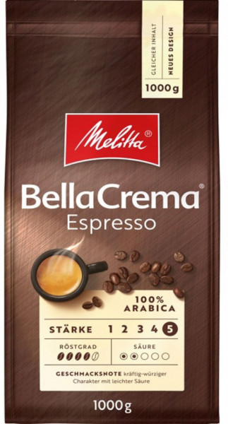 Melitta Bella Crema Espresso Cafea Boabe Prajita 1Kg
