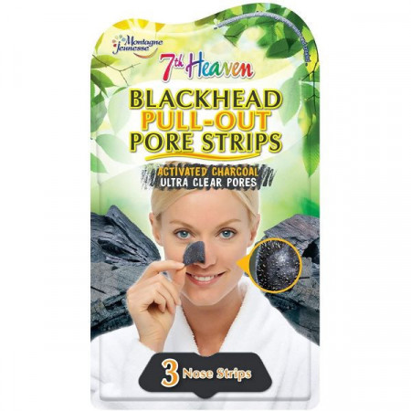 Montagne Jeunesse 7Th Heaven Plasturi Puncte Negre pentru Nas 3bucati