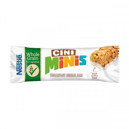 Nestle Cini Minis Baton de Cereale cu Baza de Lapte Vitamine si Minerale 25g