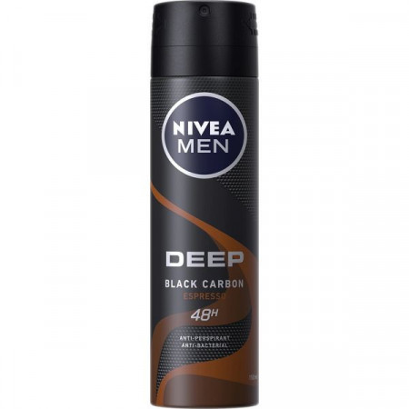 Nivea Men Deep Black Carbon Espresso Anti-Perspirant 150ml