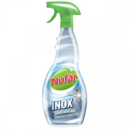 Nufar Solutie de Baie pentru Suprafete de Inox 500ml