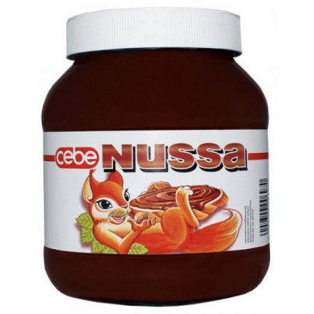 Nussa Crema Tartinabila de Cacao cu Alune 400g