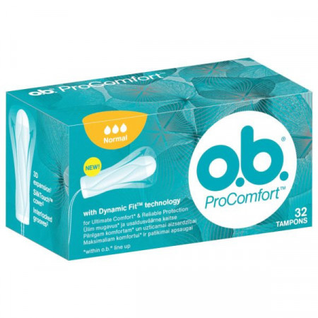 O.B. Tampoane Procomfort Normal 32bucati