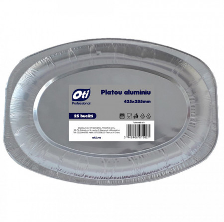 Oti Professional Platou din Aluminiu 425x285mm 25bucati
