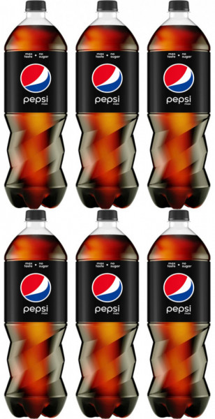 Pepsi Max Bautura Racoritoare Carbogazoasa fara Zahar 6 buc x 1.25L