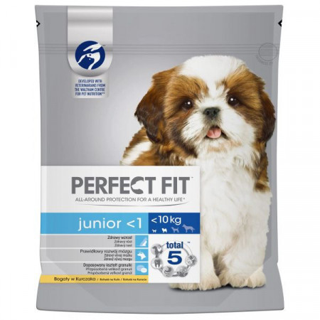 Perfect Fit Hrana Uscata pentru Caini Junior Bogata in Pui 825g