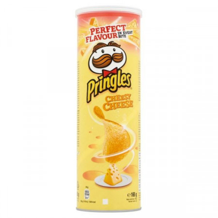 Pringles Snack cu Gust de Branza 165g