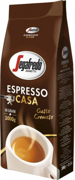 Segafredo Espresso Casa Gusto Cremoso Cafea Boabe Prajita 1Kg