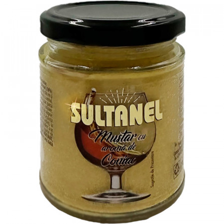 Sultanel Mustar cu Aroma de Coniac 190g