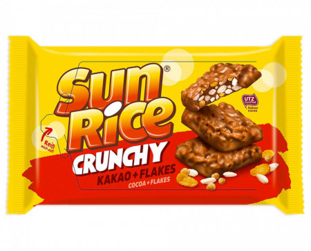 Sun Rice Crunchy Ciocolata cu Orez Expandat 200g