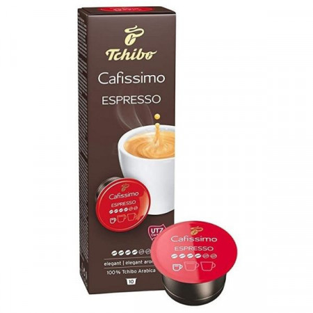 Tchibo Espresso Intens cu Aroma Eleganta si Corp Plin 10capsule x 7g