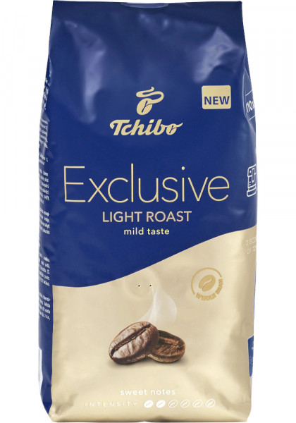 Tchibo Exclusive Light Roast Mild Taste Cafea Boabe Prajita 1Kg