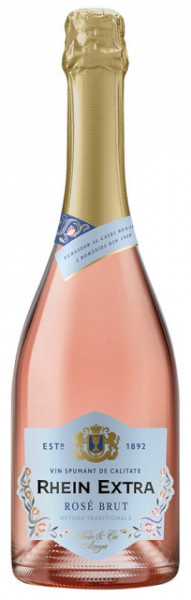 The Iconic Estate Rhein Extra Rose Brut Vin Spumant Rose 11.5% Alcool 750ml