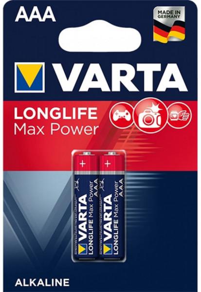 Varta Baterii Alkaline Long Life Max Power AAA LR03 2buc