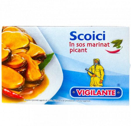 Vigilante Scoici in Sos Marinat Picant 115g