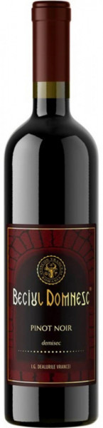 Vincon Beciul Domnesc Pinot Noir Vin Rosu Demisec 12.5% Alcool 750ml